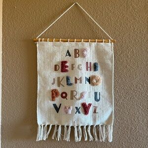 H&M Multicolor Alphabet Wall Hanging